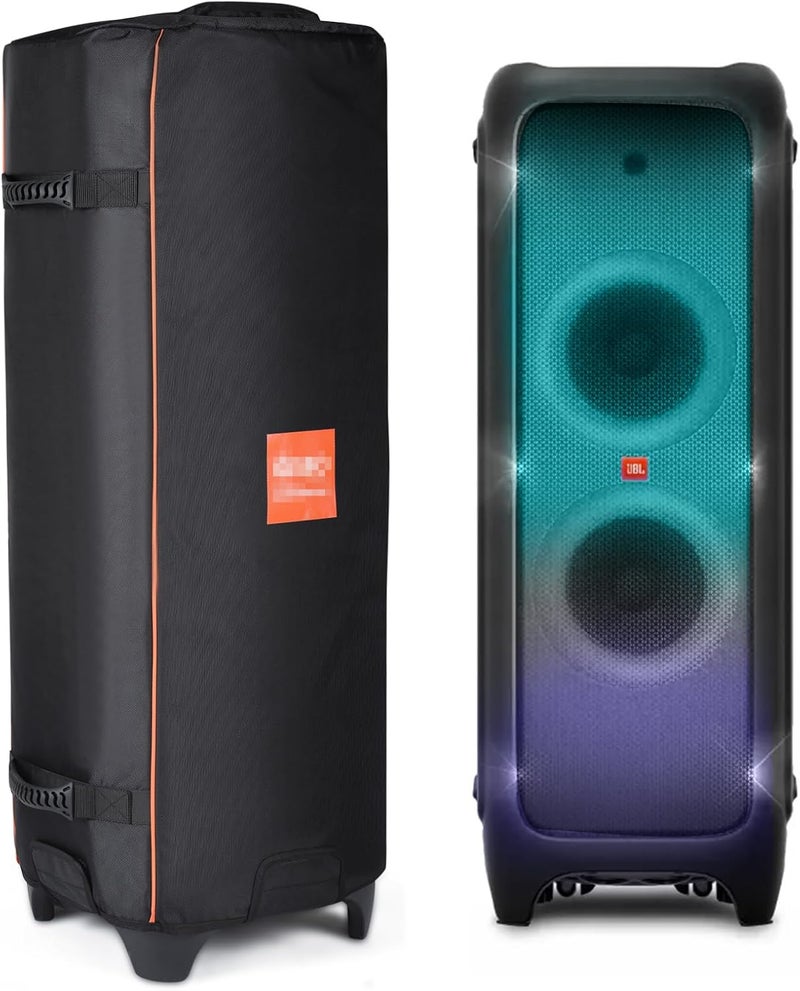 OUKNAK حقيبة سفر مكبر الصوت بديلة لسلسلة JBL Party Box، حقيبة حمل محمولة وظهر لمكبر صوت JBL (لـ partybox 1000) - Image 1